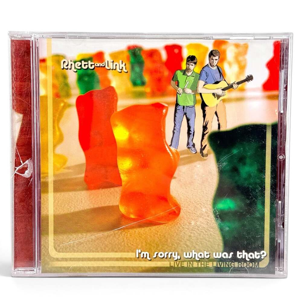 Rhett and Link ULTRA RARE I'm Sorry, What Was That? Live in the Living Room CD